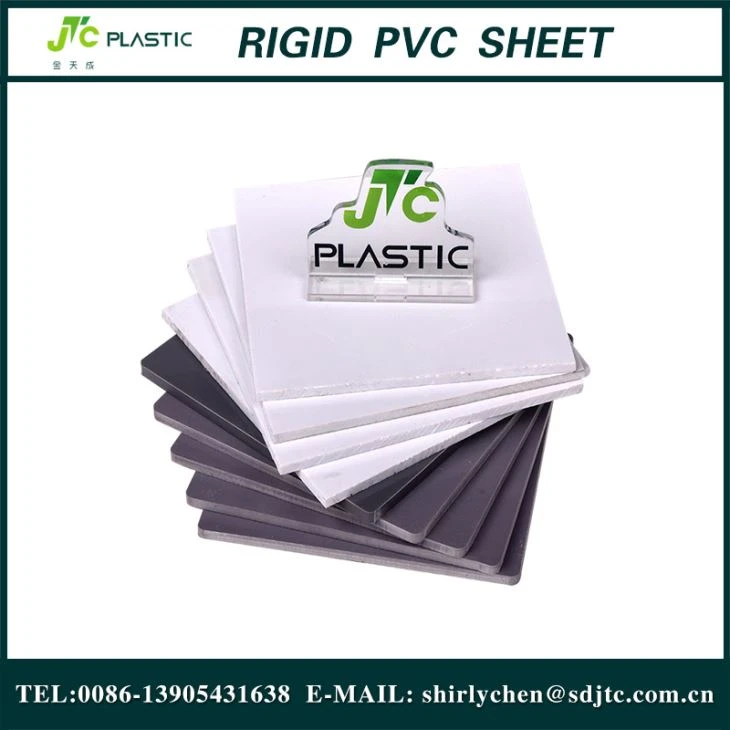 Şeffaf ince katı şeffaf sert PVC plastik levha